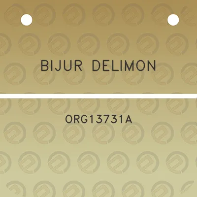 bijur-delimon-org13731a