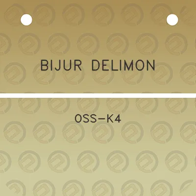 bijur-delimon-oss-k4