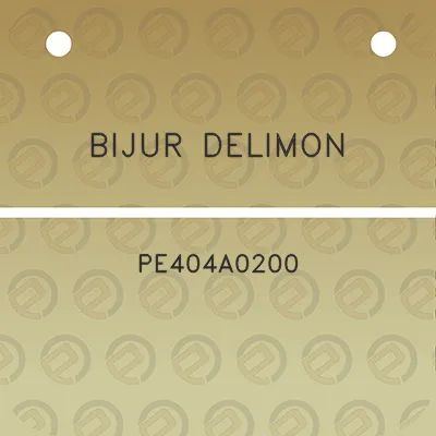 bijur-delimon-pe404a0200