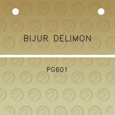 bijur-delimon-pg601