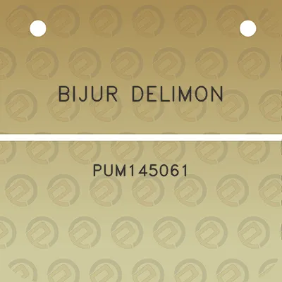 bijur-delimon-pum145061