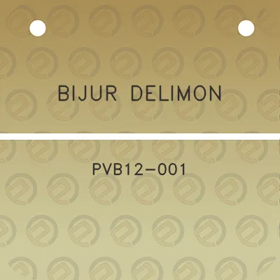 bijur-delimon-pvb12-001