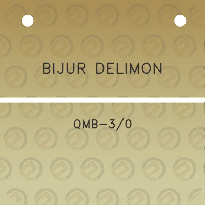 bijur-delimon-qmb-30