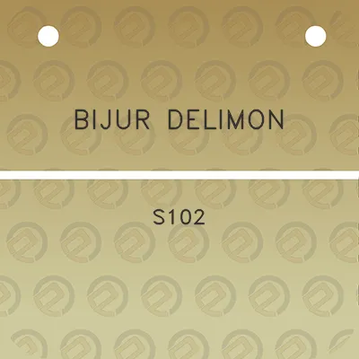 bijur-delimon-s102