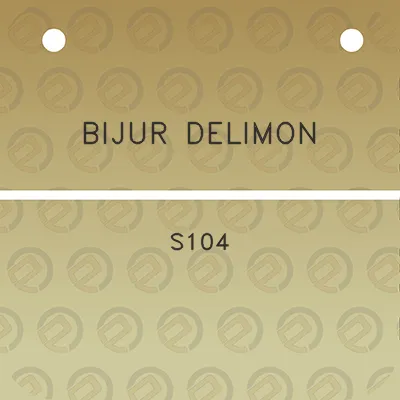 bijur-delimon-s104