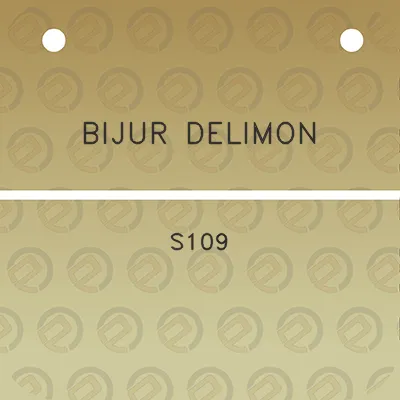 bijur-delimon-s109