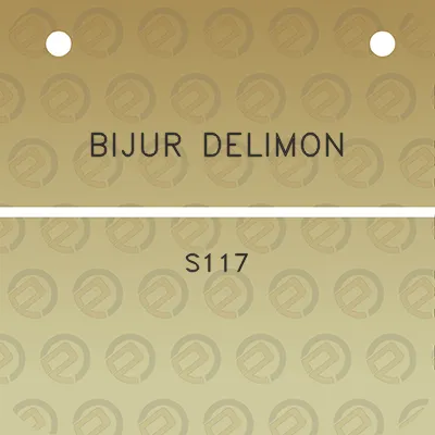 bijur-delimon-s117