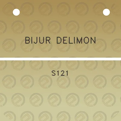 bijur-delimon-s121