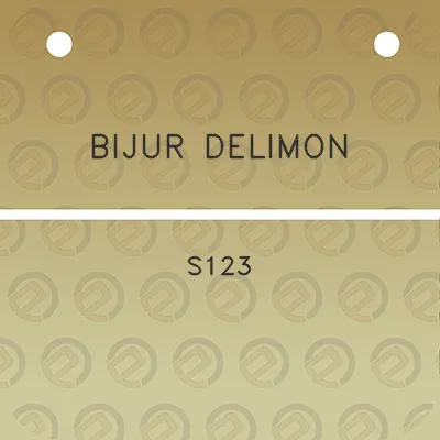 bijur-delimon-s123