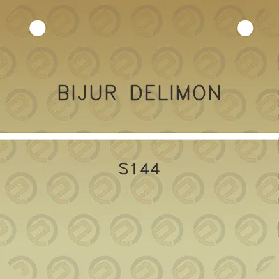 bijur-delimon-s144