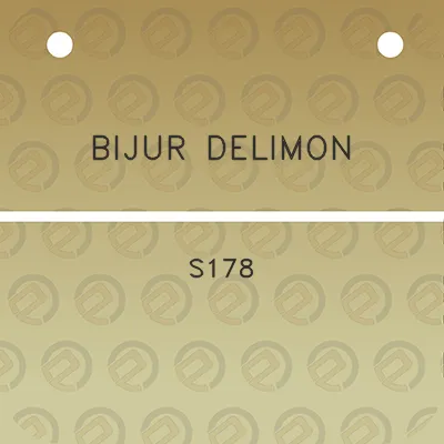 bijur-delimon-s178