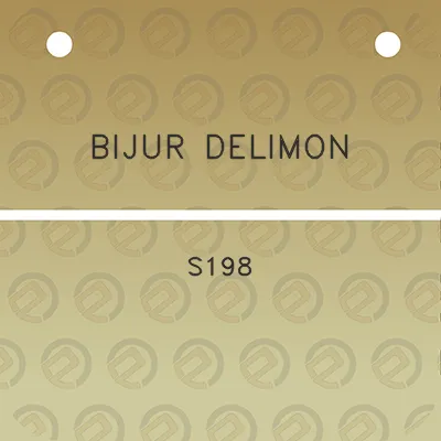 bijur-delimon-s198