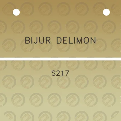 bijur-delimon-s217