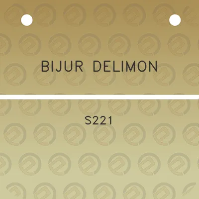 bijur-delimon-s221