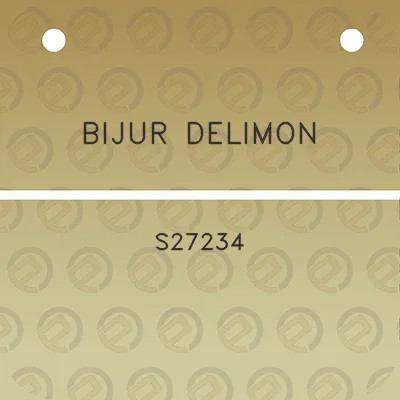 bijur-delimon-s27234