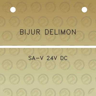 bijur-delimon-sa-v-24v-dc