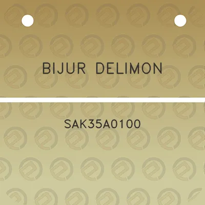 bijur-delimon-sak35a0100