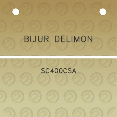 bijur-delimon-sc400csa