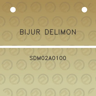 bijur-delimon-sdm02a0100