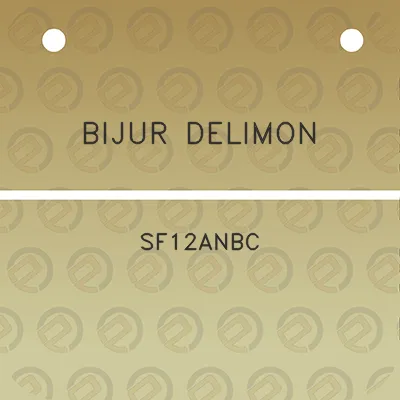 bijur-delimon-sf12anbc