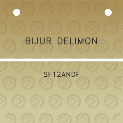 bijur-delimon-sf12andf