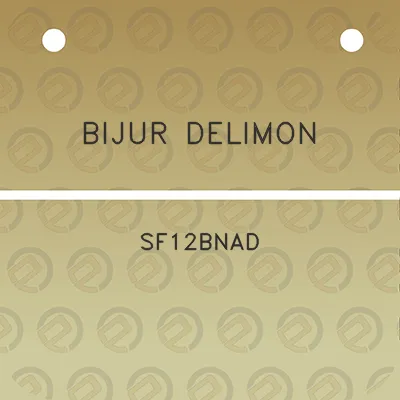 bijur-delimon-sf12bnad