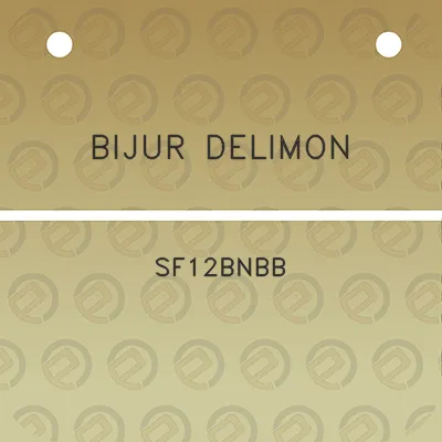 bijur-delimon-sf12bnbb