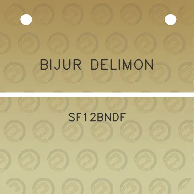 bijur-delimon-sf12bndf