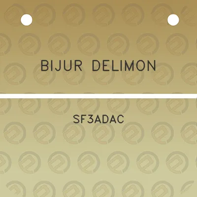 bijur-delimon-sf3adac