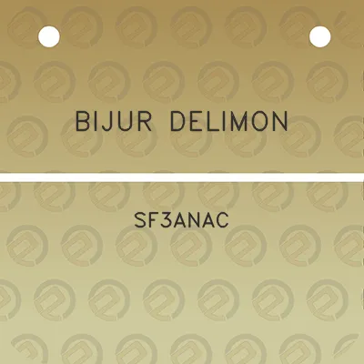 bijur-delimon-sf3anac