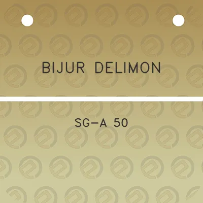 bijur-delimon-sg-a-50