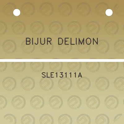 bijur-delimon-sle13111a