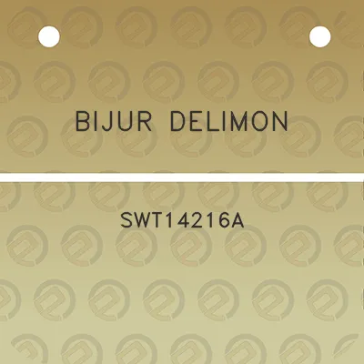 bijur-delimon-swt14216a