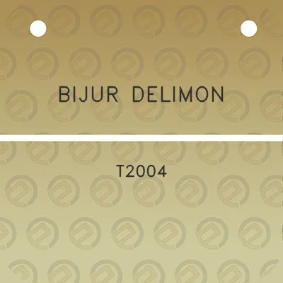 bijur-delimon-t2004