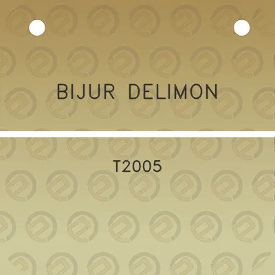 bijur-delimon-t2005