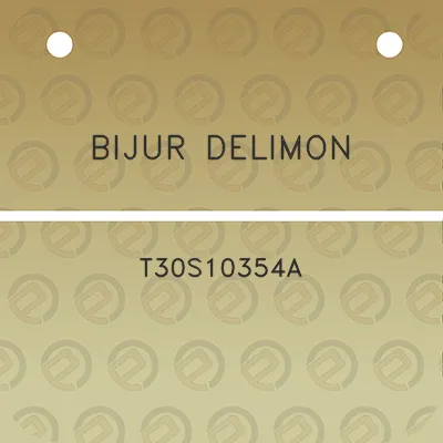 bijur-delimon-t30s10354a