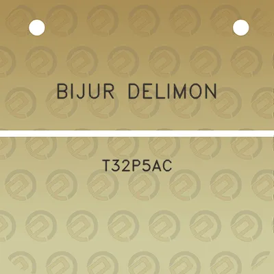 bijur-delimon-t32p5ac