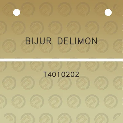 bijur-delimon-t4010202