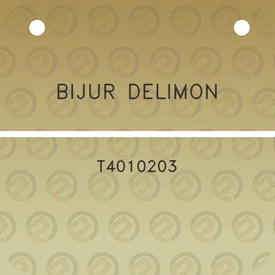 bijur-delimon-t4010203