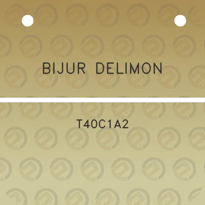 bijur-delimon-t40c1a2