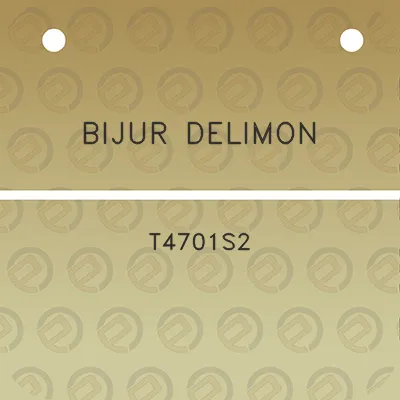 bijur-delimon-t4701s2