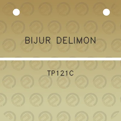 bijur-delimon-tp121c