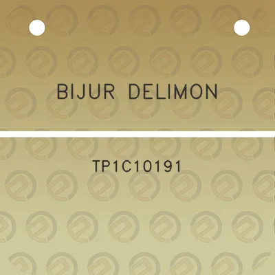 bijur-delimon-tp1c10191