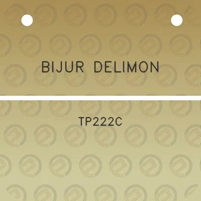 bijur-delimon-tp222c