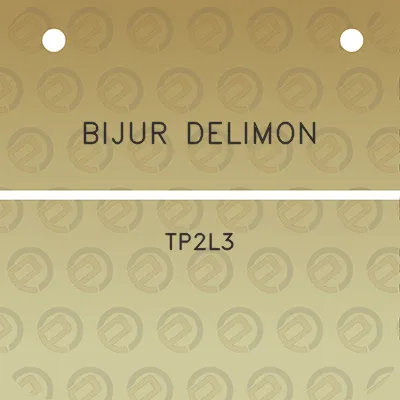 bijur-delimon-tp2l3