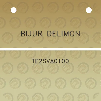 bijur-delimon-tp2sva0100