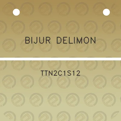 bijur-delimon-ttn2c1s12