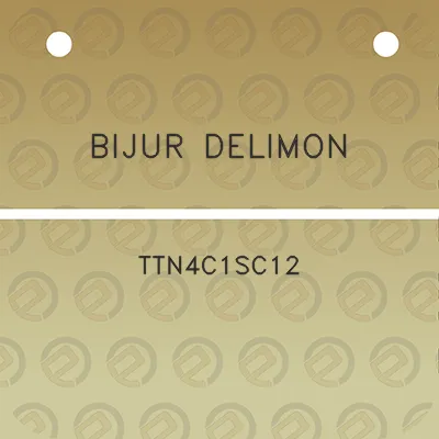 bijur-delimon-ttn4c1sc12