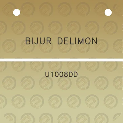 bijur-delimon-u1008dd