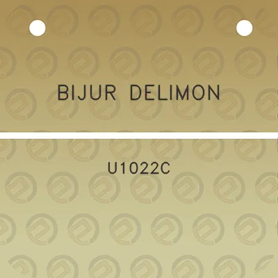 bijur-delimon-u1022c